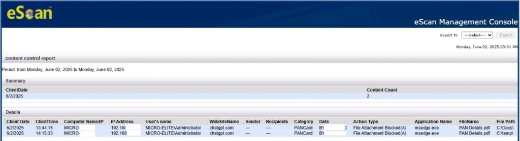 Enterprise DLP: eScan's Revolutionary Data Protection Solution
