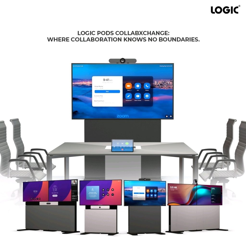 Logic Pods: AV Collaboration Frames Transform Meeting Spaces