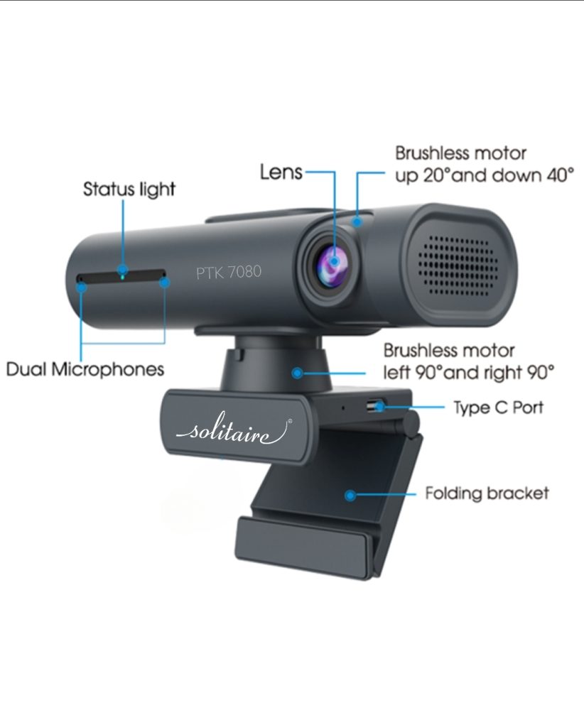 PTK 7080 AI-Powered 4K Webcam Elevates Visual Communication