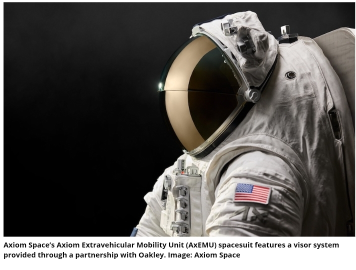 Oakley Space Visor Shape the Future of Lunar Exploration