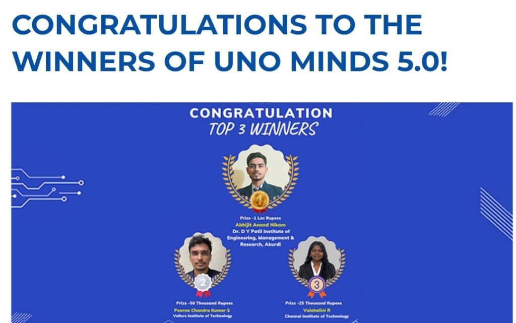 Uno Minds 6.0: Challenge, Create, Conquer – Engineering Talent Meets Industry Innovation