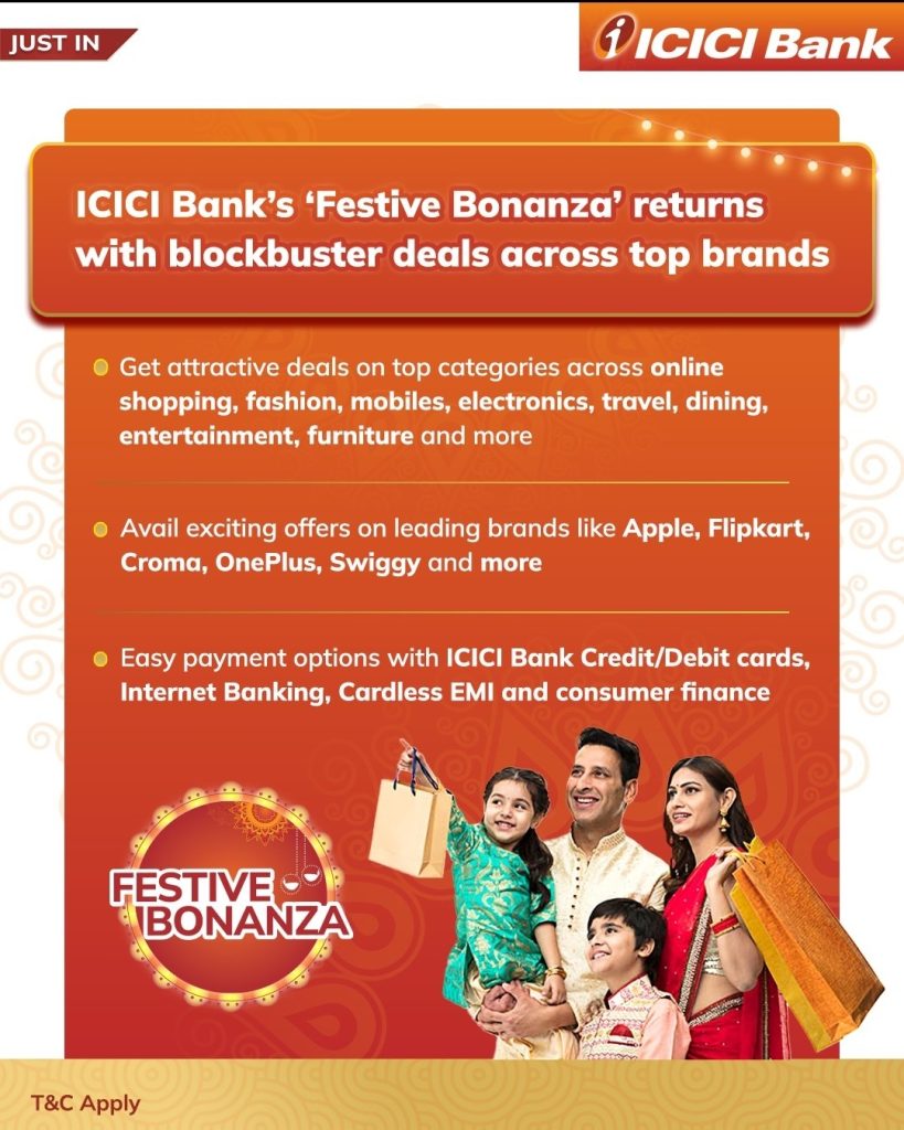 Festive Bonanza: ICICI’s Biggest Deals for 2025