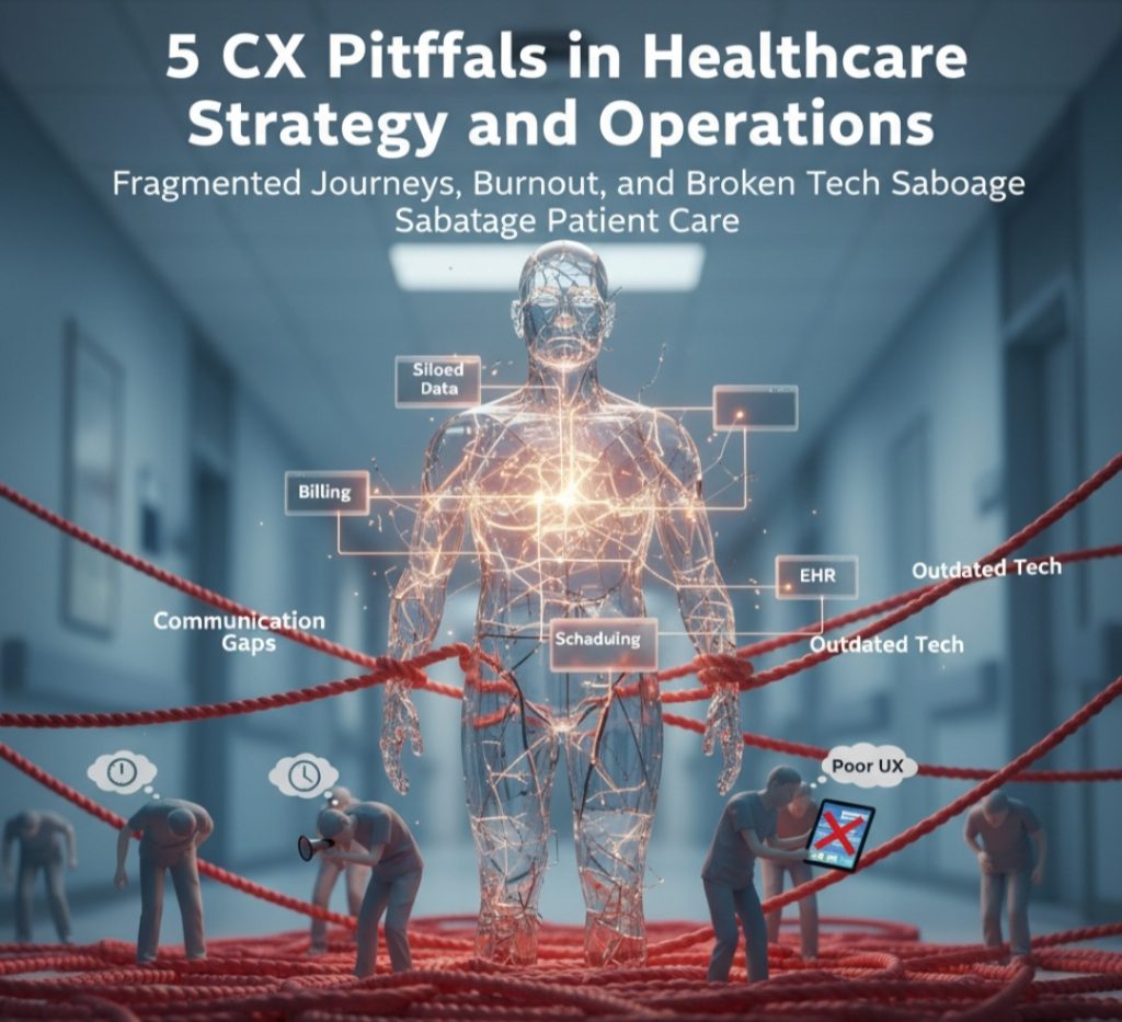 Healthcare: 5 CX Pitfalls in Strategy and Operations