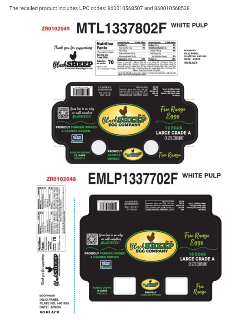 FDA Recall: Managing the Impact of the Largest 6.7 Million Egg Salmonella Crisis