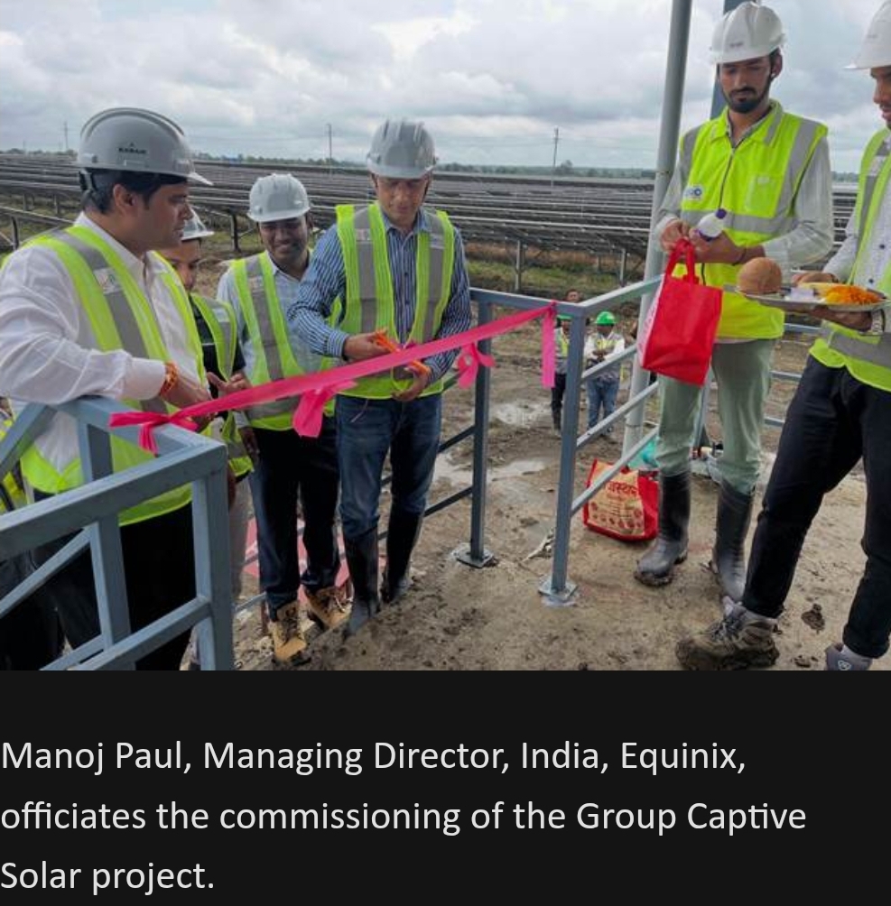 Solar Project Drives Equinix’s Renewable Energy Journey in India