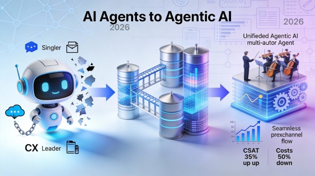 AI Agents to Agentic AI: The New Frontier of CX Transformation