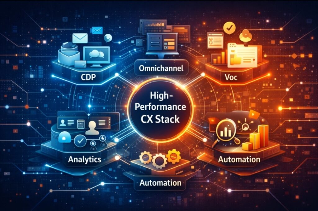 CX Stack Strategy: How to Build a High-Performance CX Stack That Delivers Real ROI