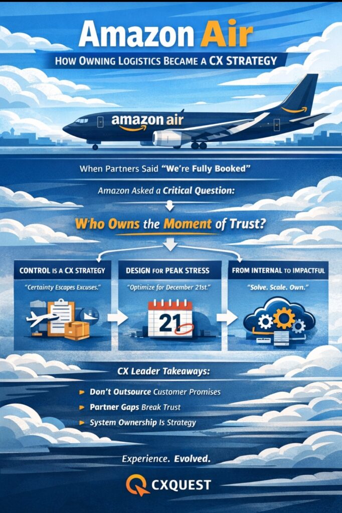 Amazon Air: How Owning Logistics Became Amazon’s Boldest CX Strategy