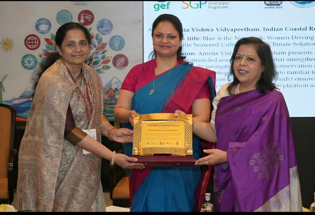 SGP Best Innovator Award: Amrita University’s Women-Led Marine Climate Model Wins Global Honour