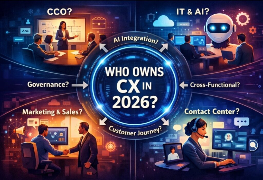 Who Owns CX in 2026? Governance Models, AI Gaps, and Cross-Functional Strategy