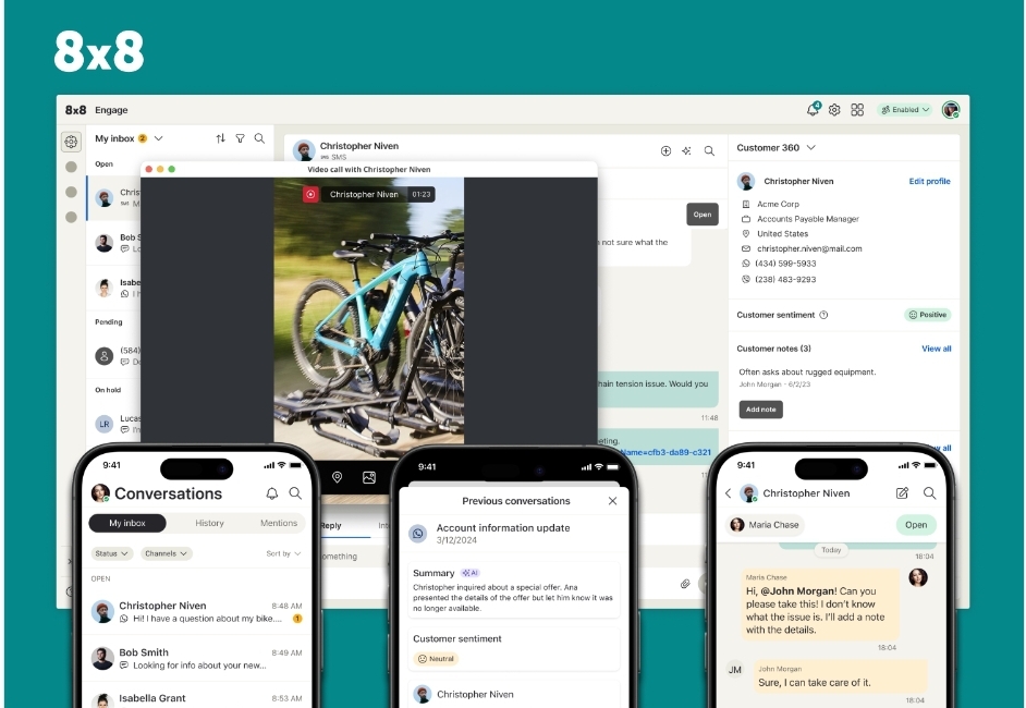 8×8 Engage Wins Gold: Why CX Workspaces Are the Future