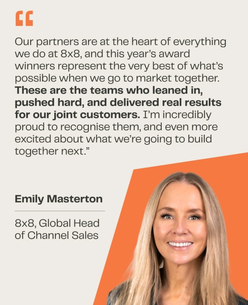 8x8 2026 Partner Award Winners Highlight How Ecosystem Strength Shapes Customer Experience Outcomes